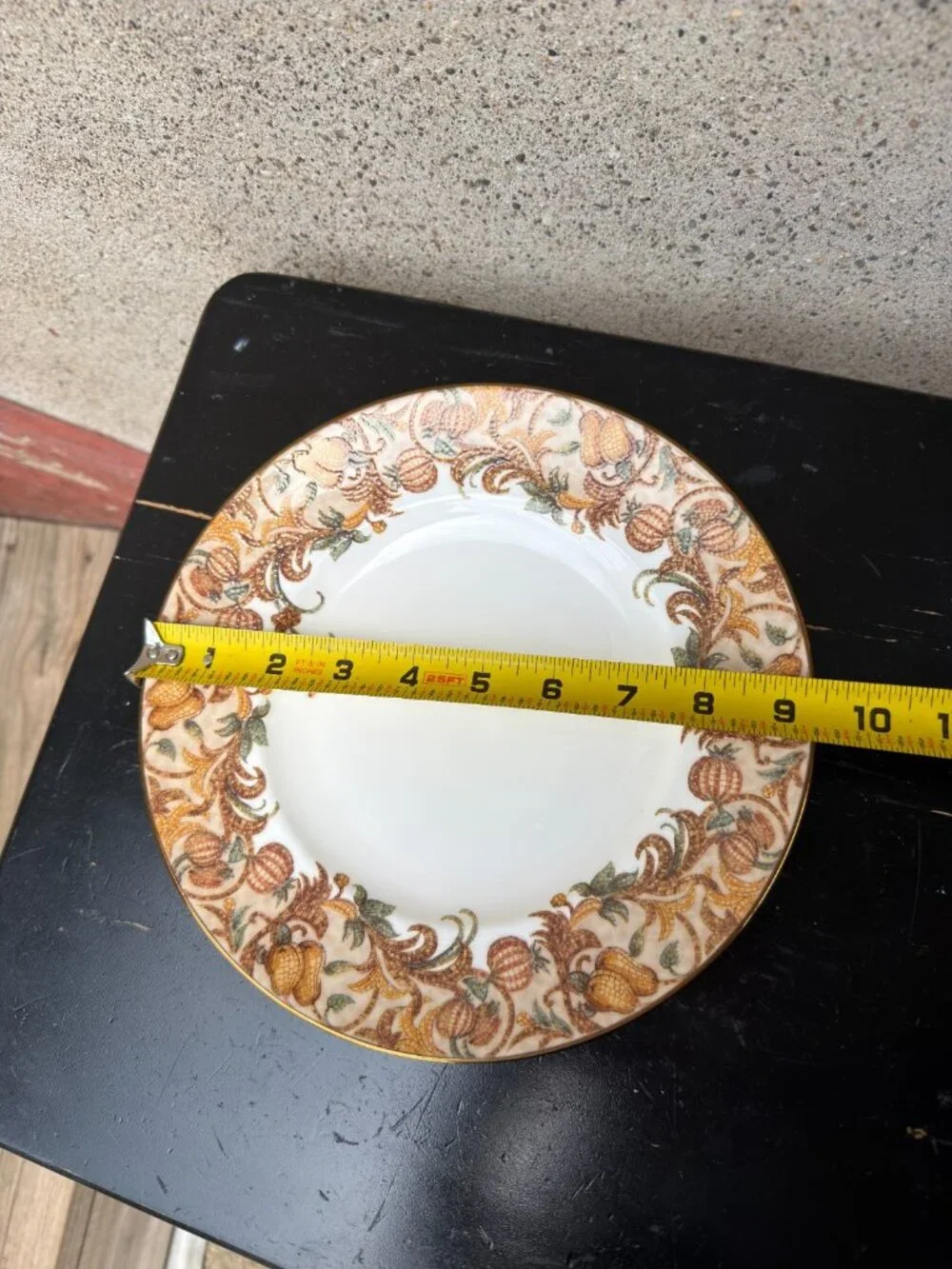 Lenox Mosaico d'Italia Fruttifero Accent Luncheon Plate